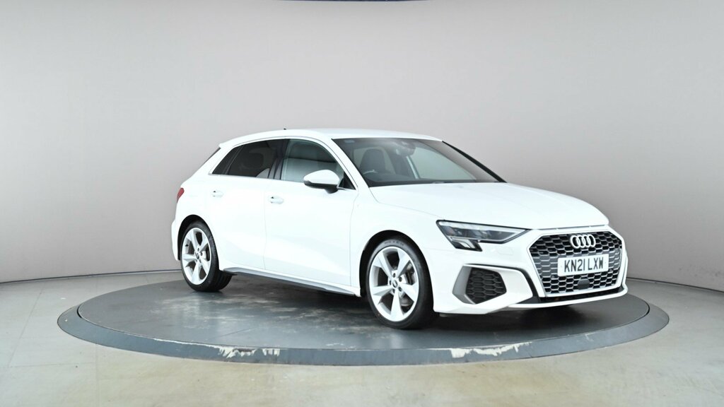 Compare Audi A3 35 Tfsi S Line S Tronic KN21LXW White