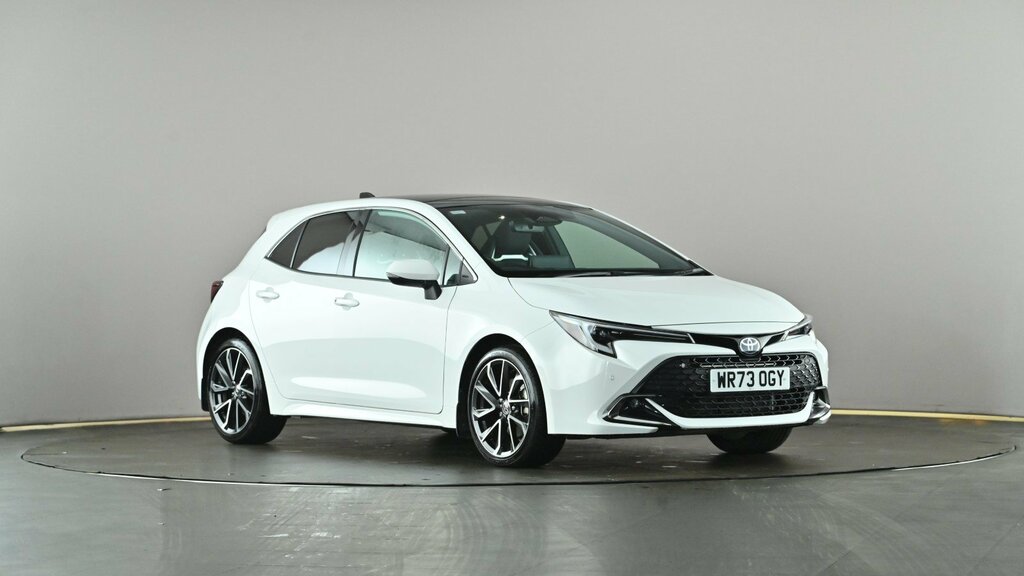 Compare Toyota Corolla 2.0 Hybrid Excel Cvt WR73OGY White