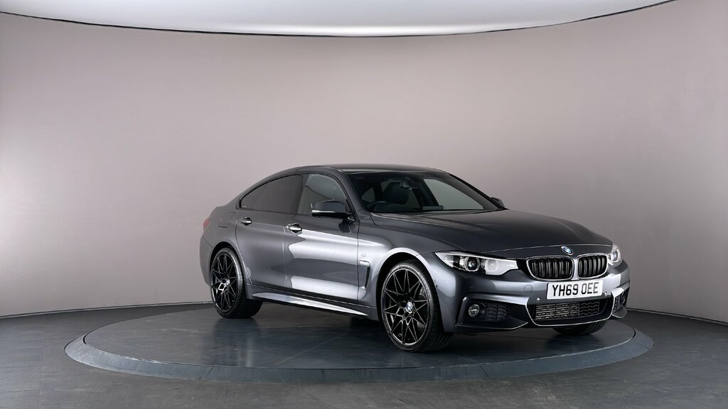 Compare BMW 4 Series 420D Xdrive M Sport Gran Coupe YH69OEE Grey