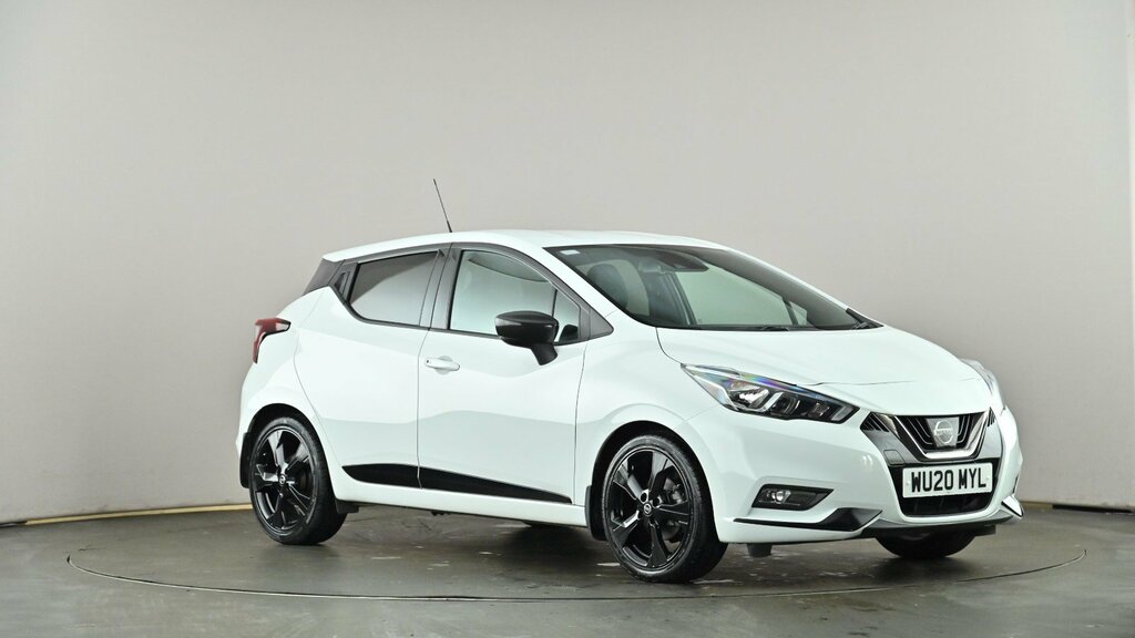 Compare Nissan Micra 1.0 Ig-t 100 N-sport WU20MYL White