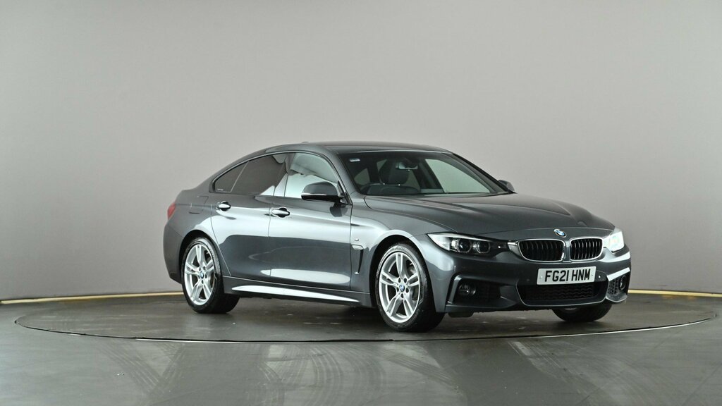 Compare BMW 4 Series 420I M Sport Professional Media FG21HNM Grey