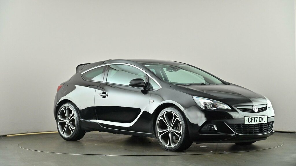 Compare Vauxhall Astra GTC 1.4T 16V 140 Limited Edition Navleather CF17CWC Black