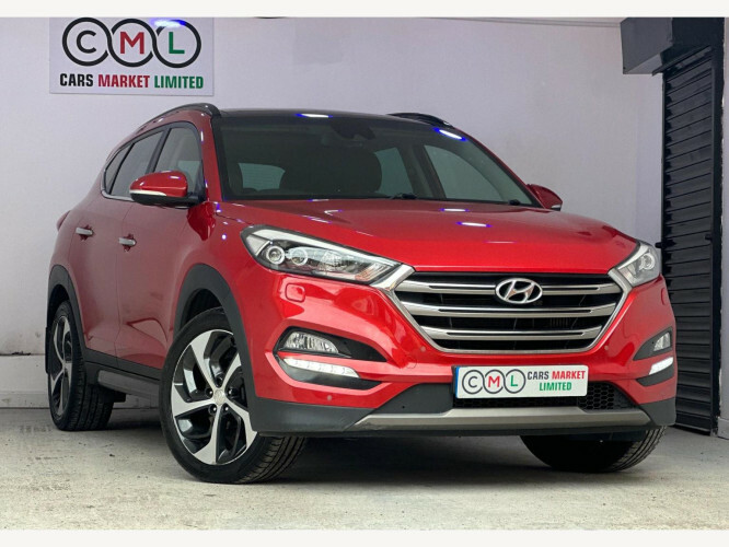 Hyundai Tucson 2.0 Crdi Premium Se 4Wd Euro 6 Red #1