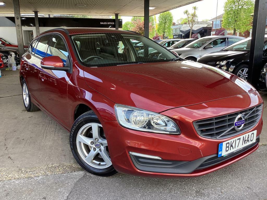 Volvo V60 2.0 D2 Business Edition Euro 6 Ss Red #1
