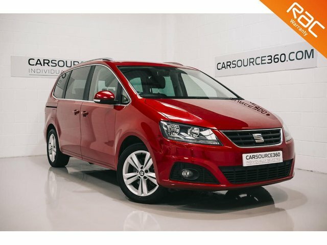 Compare Seat Alhambra 2015 2.0 Tdi Se Lux 184 Bhp BT65NAO Red
