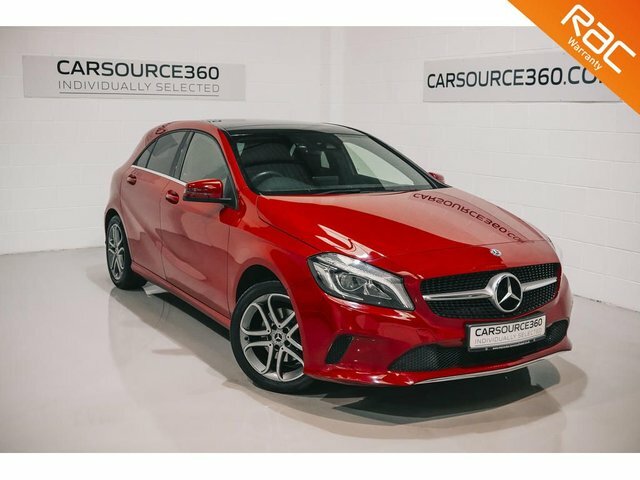 Compare Mercedes-Benz A Class 2018 2.1 A 200 D Sport Edition Plus 134 Bhp KS18FWW Red