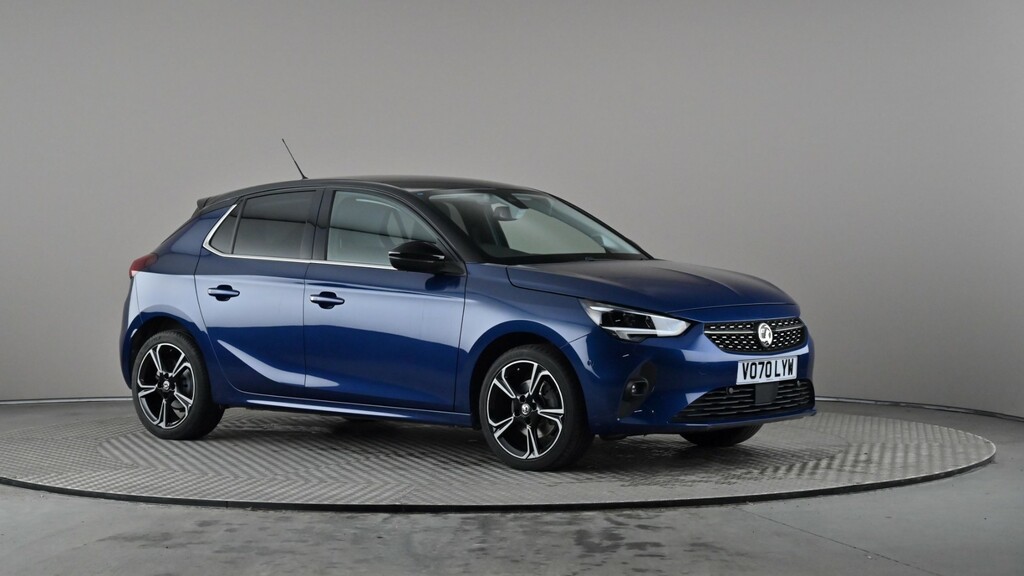 Compare Vauxhall Corsa 1.2 Turbo Elite Nav Premium VO70LYW Blue