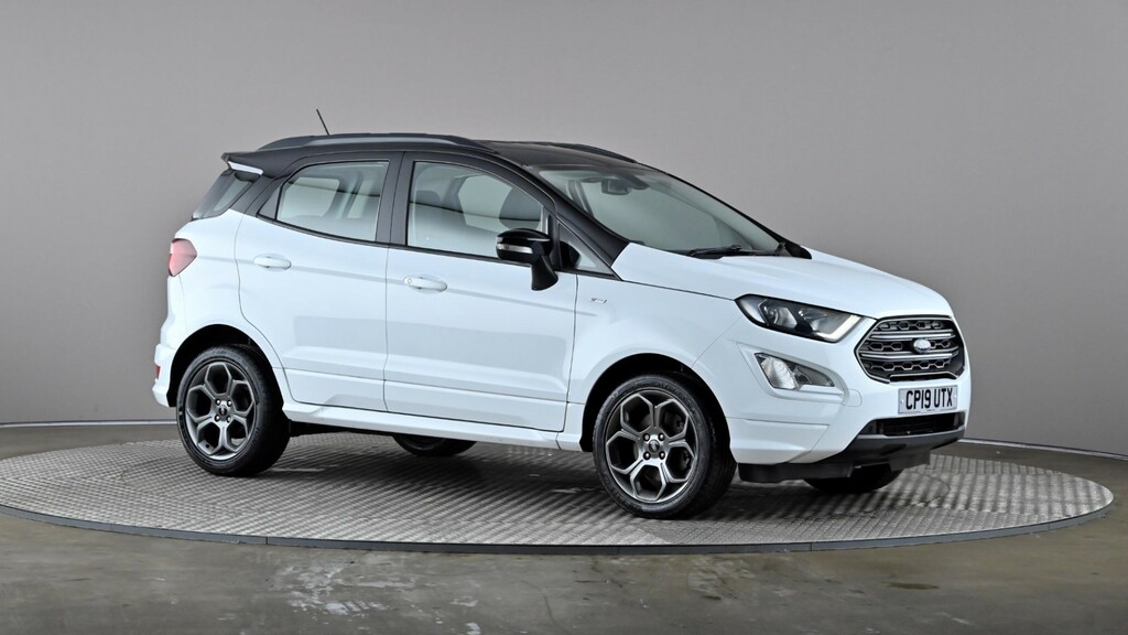 Compare Ford Ecosport 1.0 Ecoboost 125 St-line CP19UTX White