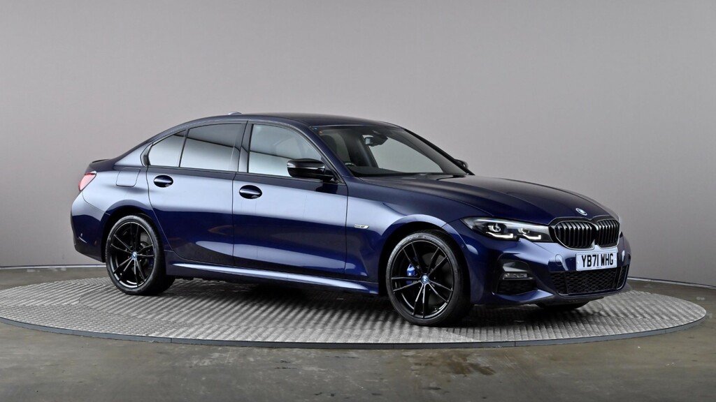 Compare BMW 3 Series 330E M Sport Pro Edition Step YB71WHG Blue