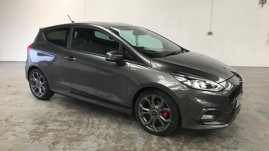 Compare Ford Fiesta 1.0 Ecoboost 125 St-line FX19KZG Grey