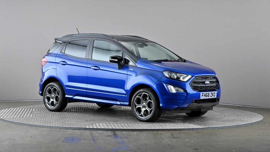 Compare Ford Ecosport 1.0 Ecoboost 125 St-line FH68ZKO Blue