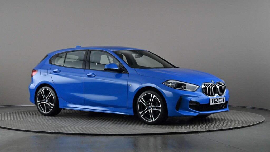 Compare BMW 1 Series 118I 136 M Sport Step FG21XGW Blue