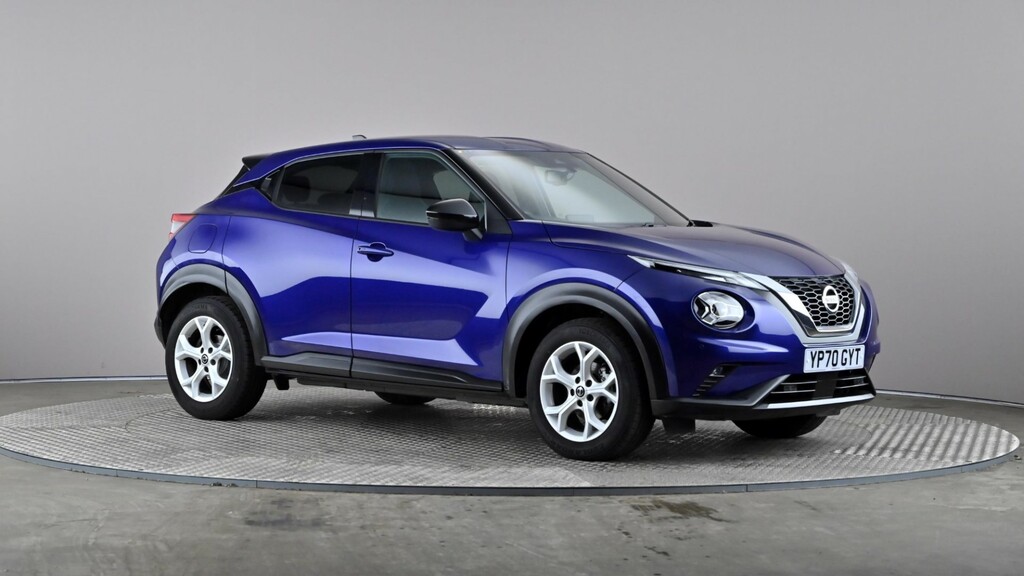 Compare Nissan Juke 1.0 Dig-t N-connecta Dct YP70GYT Blue