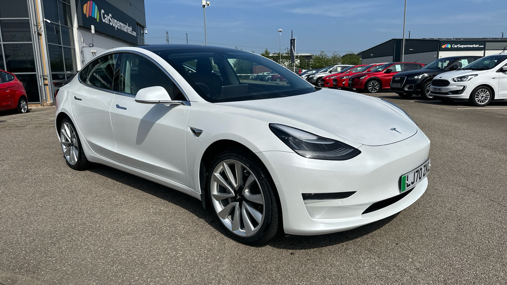 Compare Tesla Model 3 Model 3 Long Range Awd LJ70ZKL White