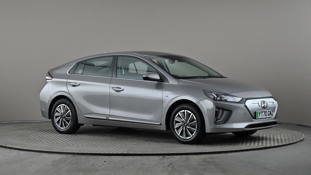 Compare Hyundai Ioniq 100Kw Premium 38Kwh YT70GNZ Grey