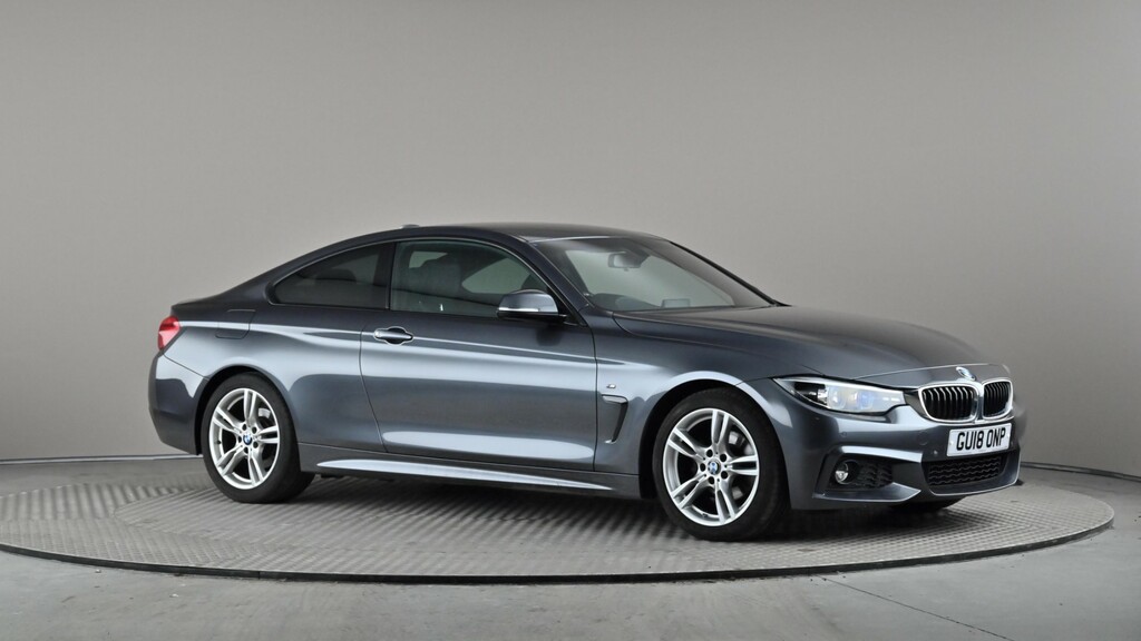 Compare BMW 4 Series 420I M Sport GU18ONP Grey