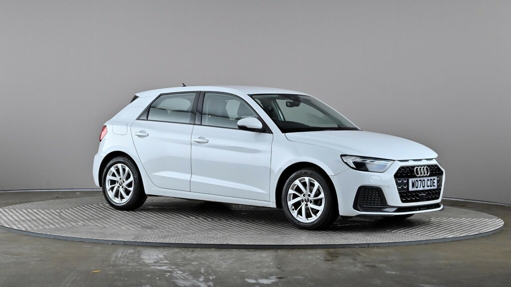 Compare Audi A1 25 Tfsi Sport WO70CDE White