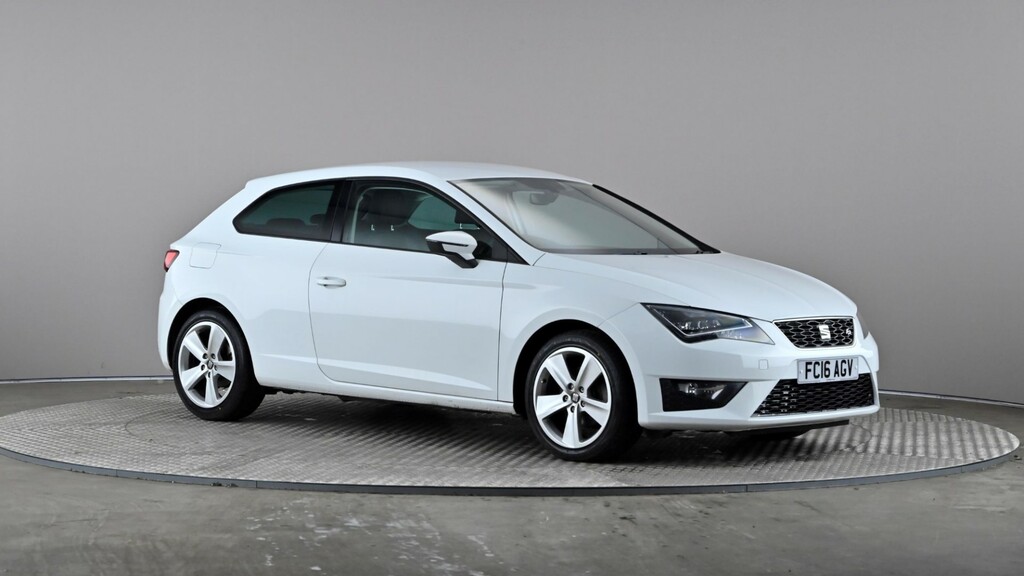 Compare Seat Leon 1.4 Ecotsi 150 Fr Technology Pack FC16AGV White
