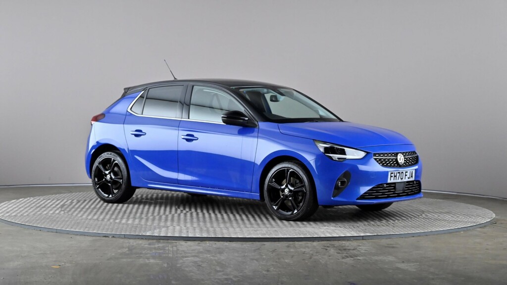 Compare Vauxhall Corsa 1.2 Turbo Elite Nav Premium FH70FJA Blue