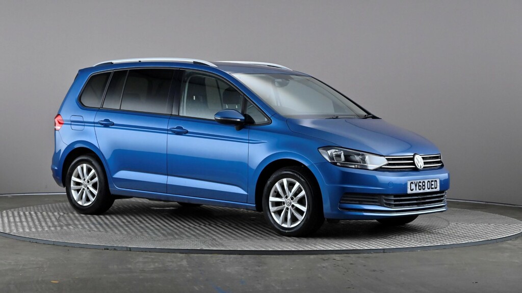 Compare Volkswagen Touran 1.6 Tdi 115 Se CY68OED Blue