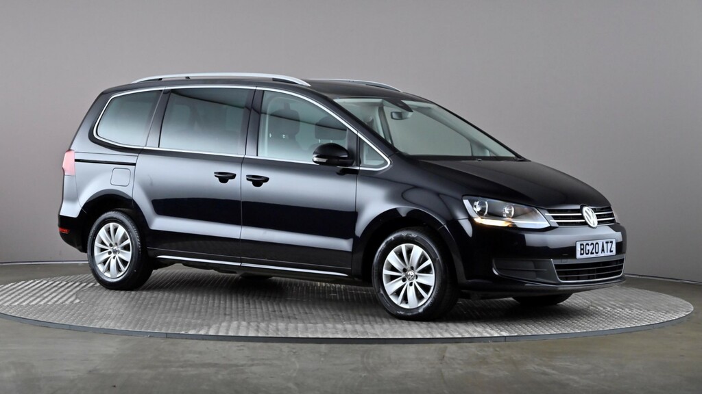 Compare Volkswagen Sharan 2.0 Tdi Scr 150 Se Nav Dsg BG20ATZ Black