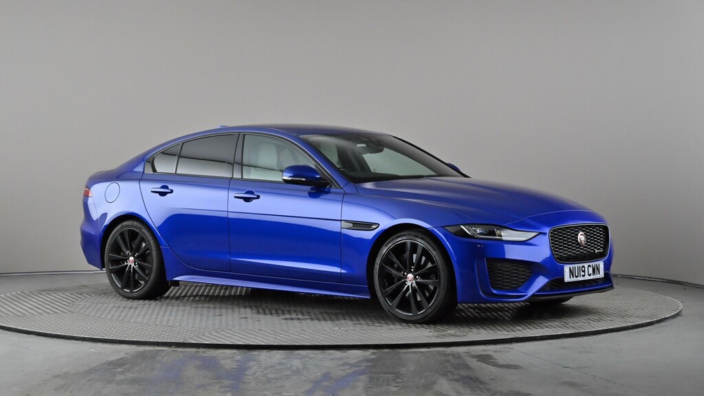 Compare Jaguar XE 2.0D R-dynamic S NU19CWN Blue