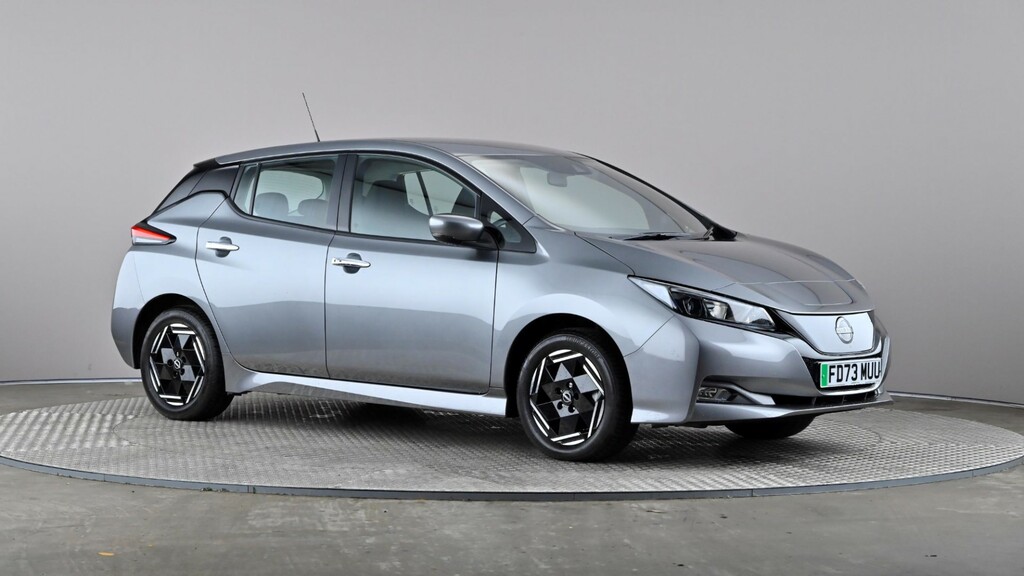 Compare Nissan Leaf 110Kw Acenta 39Kwh FD73MUU Grey
