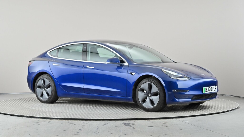 Compare Tesla Model 3 Long Range Awd BJ20FUE Blue