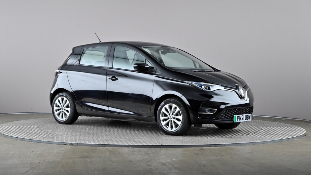 Compare Renault Zoe 100Kw I Iconic R135 50Kwh PN21UBW Black