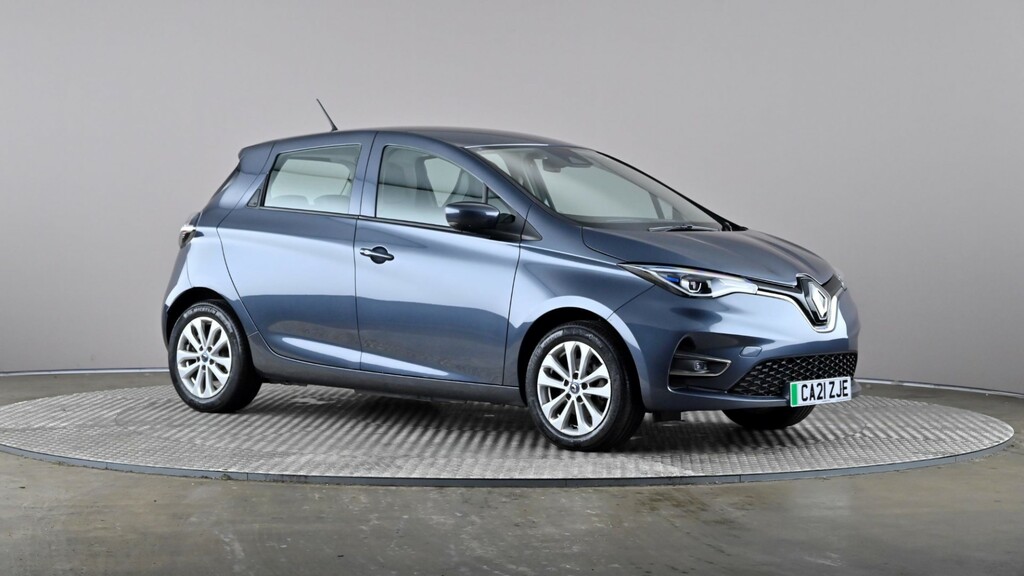 Compare Renault Zoe 100Kw I Iconic R135 50Kwh CA21ZJE Grey