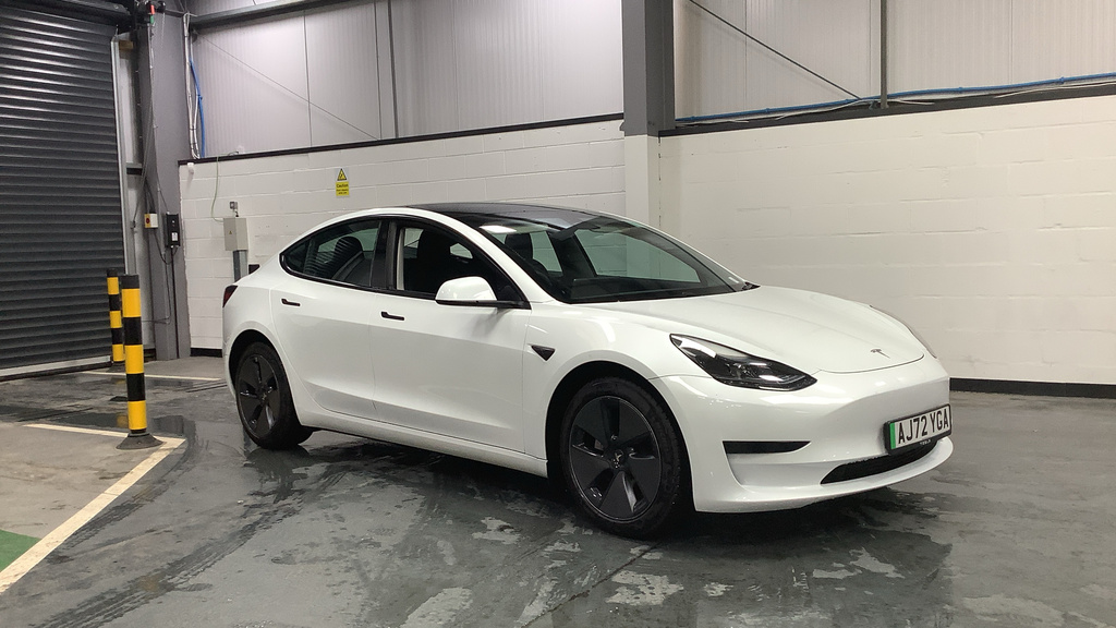 Compare Tesla Model 3 Rwd Auto AJ72YGA White
