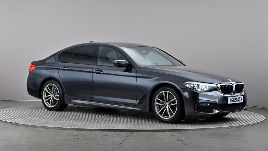 Compare BMW 5 Series 520D M Sport YG69KCY Grey