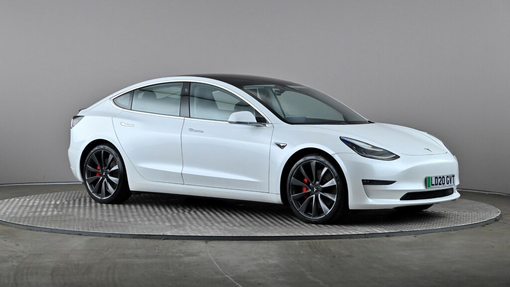 Compare Tesla Model 3 Performance Awd Performance Upgrade LD20GVT White