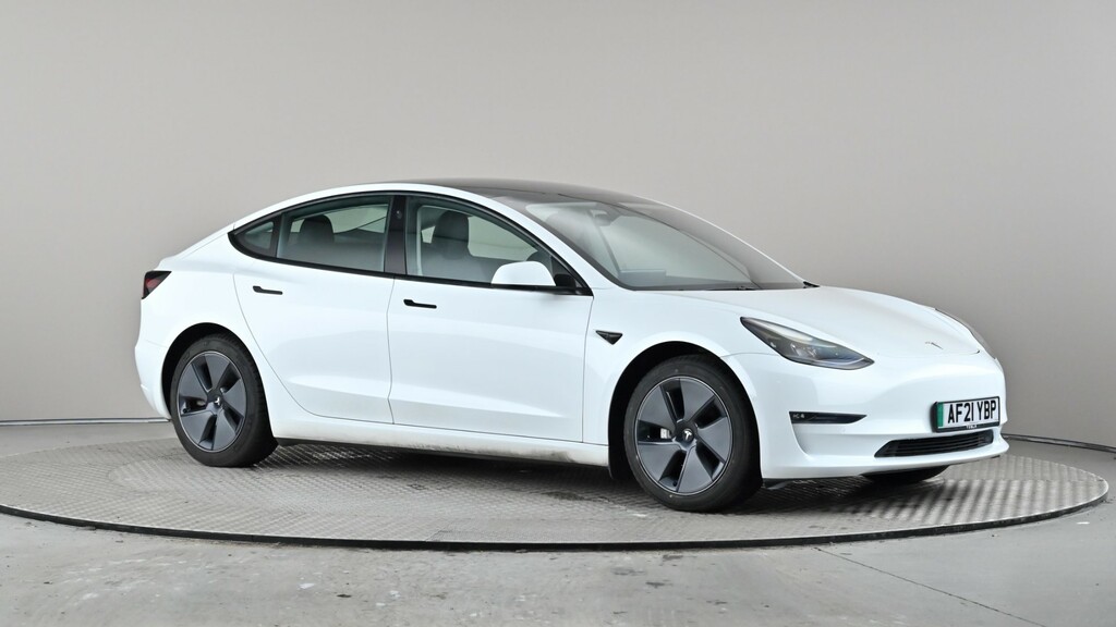 Compare Tesla Model 3 Long Range Awd AF21YBP White