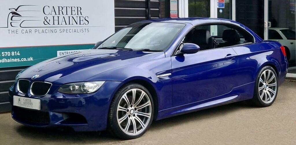 Compare BMW M3 4.0 M3 Convertible M33JYS Blue