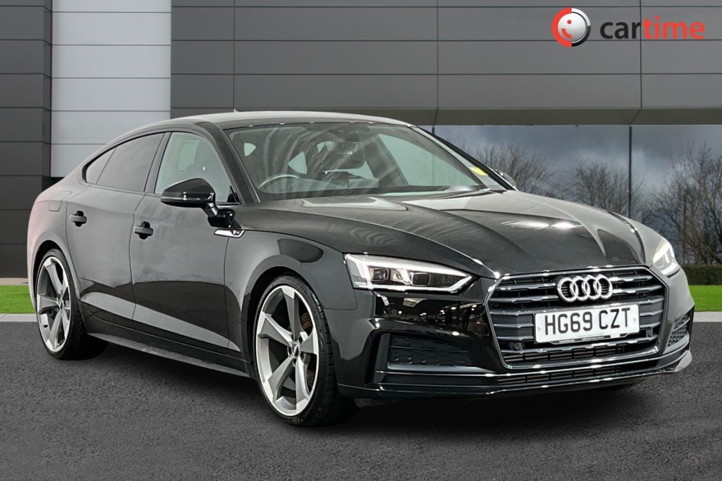 Compare Audi A5 2.0 Sportback Tfsi Black Edition Mhev 148 Bhp P HG69CZT Black