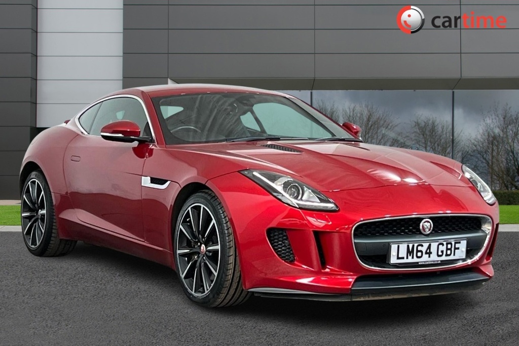Compare Jaguar F-Type 3.0 V6 340 Bhp Reversing Camera, Front Parking LM64GBF Red