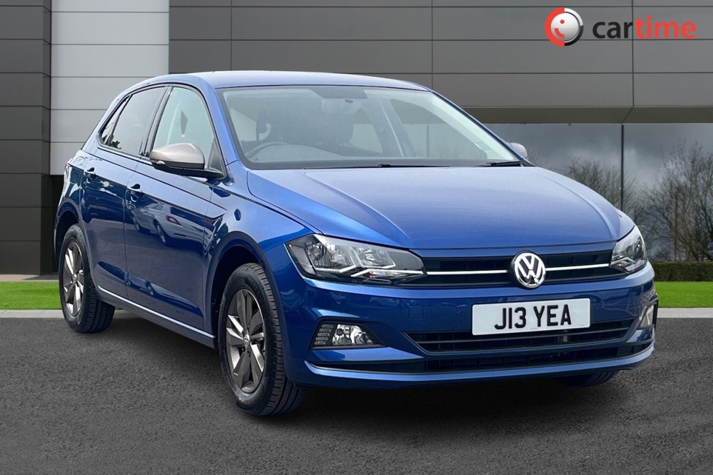Compare Volkswagen Polo 1.0 Match Tsi 94 Bhp Android Carplay J13YEA Blue