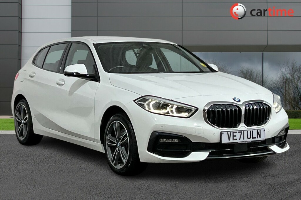 Compare BMW 1 Series 1.5 118I Sport 135 Bhp 8.8In Sat Nav, Front R VE71ULN White