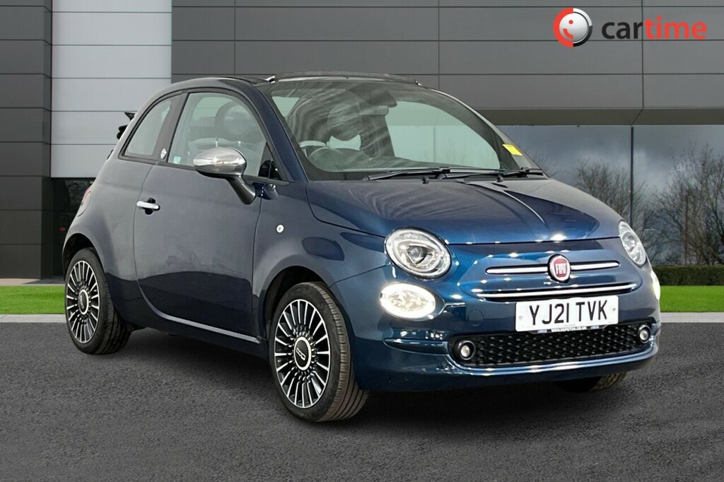 Fiat 500C 1.0 Launch Edition Mhev 69 Bhp 7-Inch Touchscre Blue #1