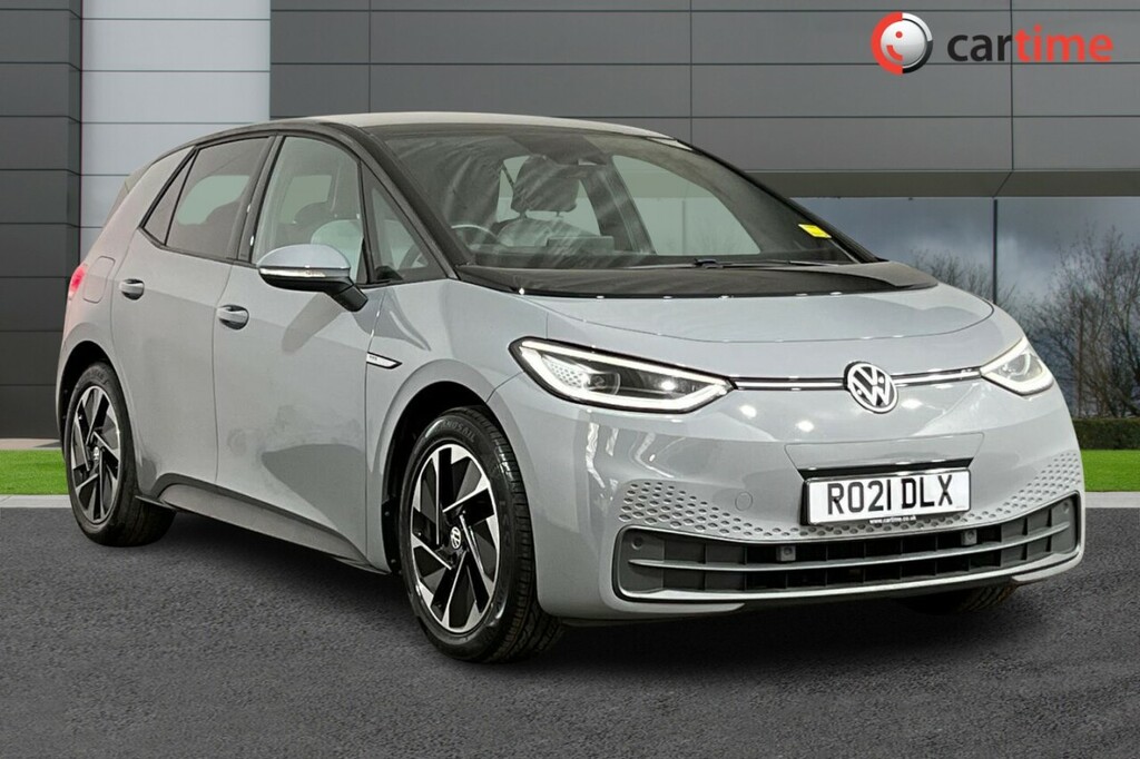 Compare Volkswagen ID.3 Tech 202 Bhp Wireless App Connect, Parking Sens RO21DLX Grey