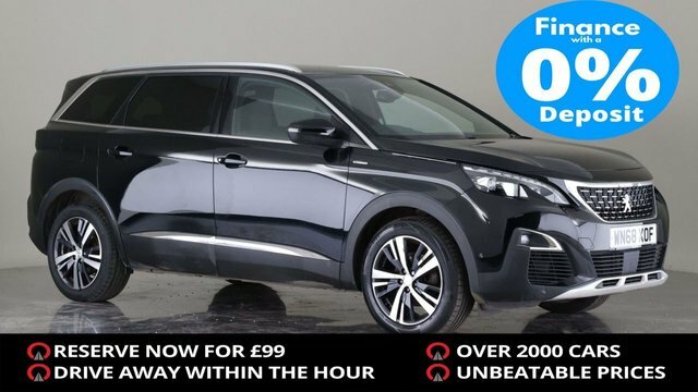 Compare Peugeot 5008 1.2 Ss Gt Line 130 Bhp WN68XOF Black