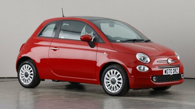 Compare Fiat 500 1.0 Lounge Mhev 69 Bhp WO70DRZ Red