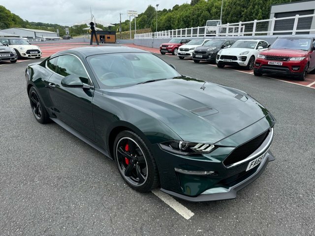 Compare Ford Mustang 5.0 Bullitt Coupe 453 Bhp FA69BBO Green