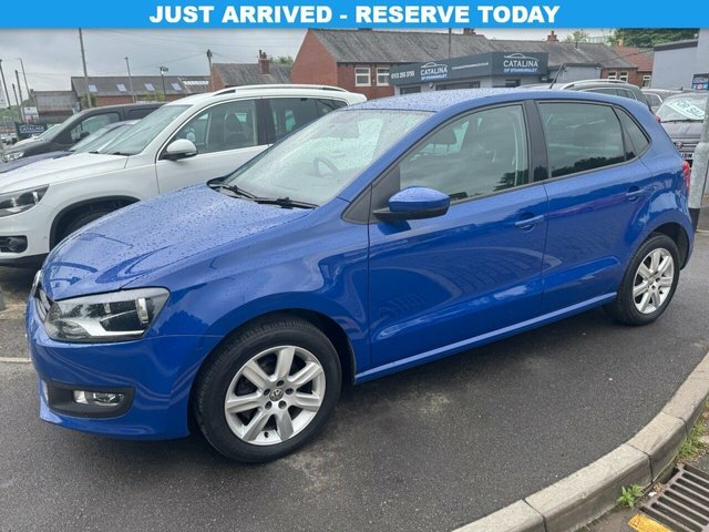 Compare Volkswagen Polo 1.2 Match Edition 59 Bhp YY13AKJ Blue