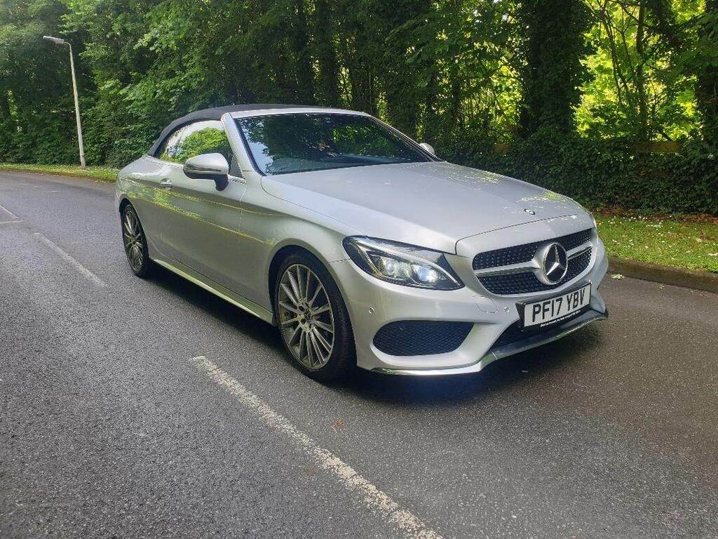 Compare Mercedes-Benz C Class C 250 D Amg Line PF17YBV Silver