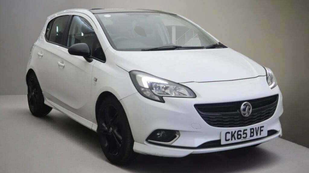 Compare Vauxhall Corsa 2015 65 Limited CK65BVF White