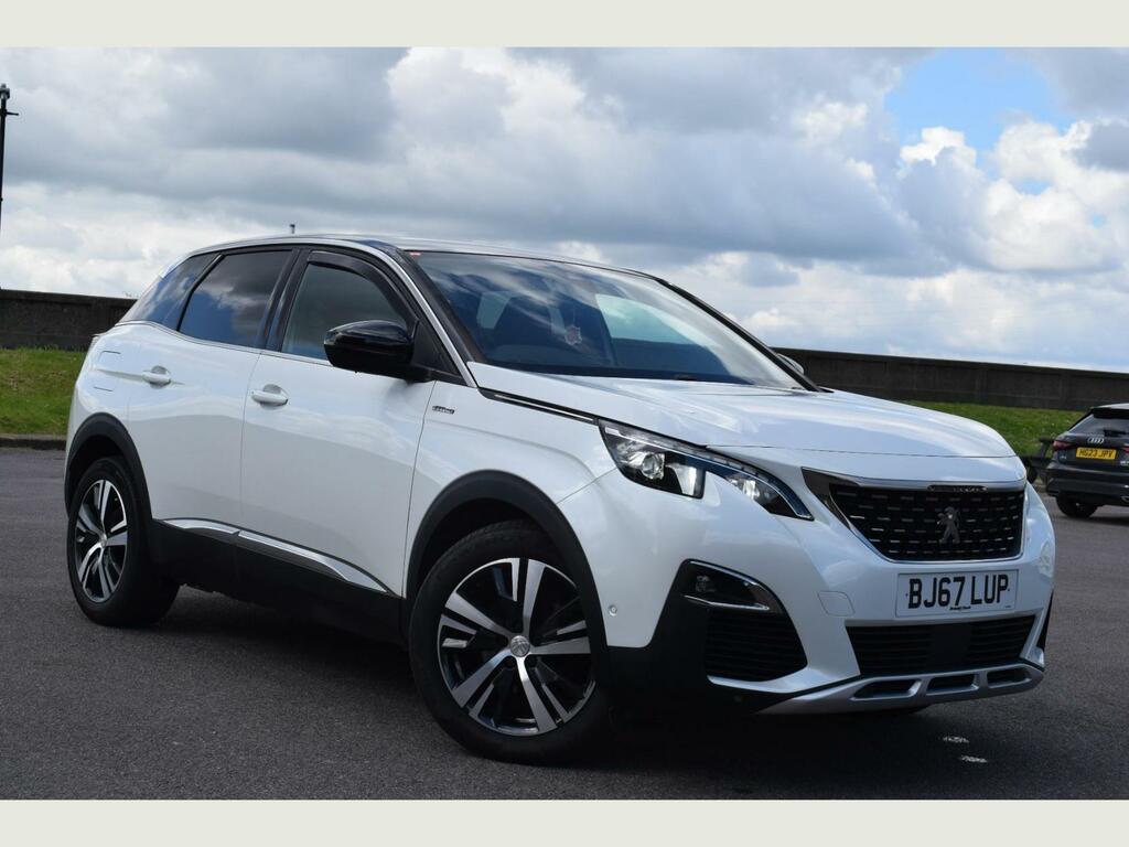 Compare Peugeot 3008 Bluehdi Ss Gt Line BJ67LUP White