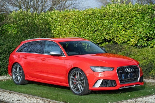 Compare Audi A6 Avant 4.0 Rs6 Avant Tfsi V8 Quattro 553 Bhp ER07AMR Red