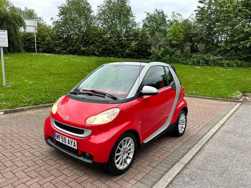 Compare Smart Fortwo 1.0 Passion Cabriolet Euro 4 MF59AYA Red